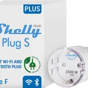 Shelly Plus Plug S WLAN-Steckdose mit Strommessung