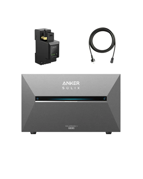 Anker SOLIX Solarbank 3 E2700 Pro Balkonkraftwerk-Speicher